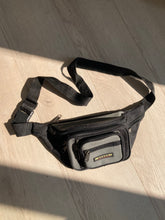 vintage grey zipup bumbag