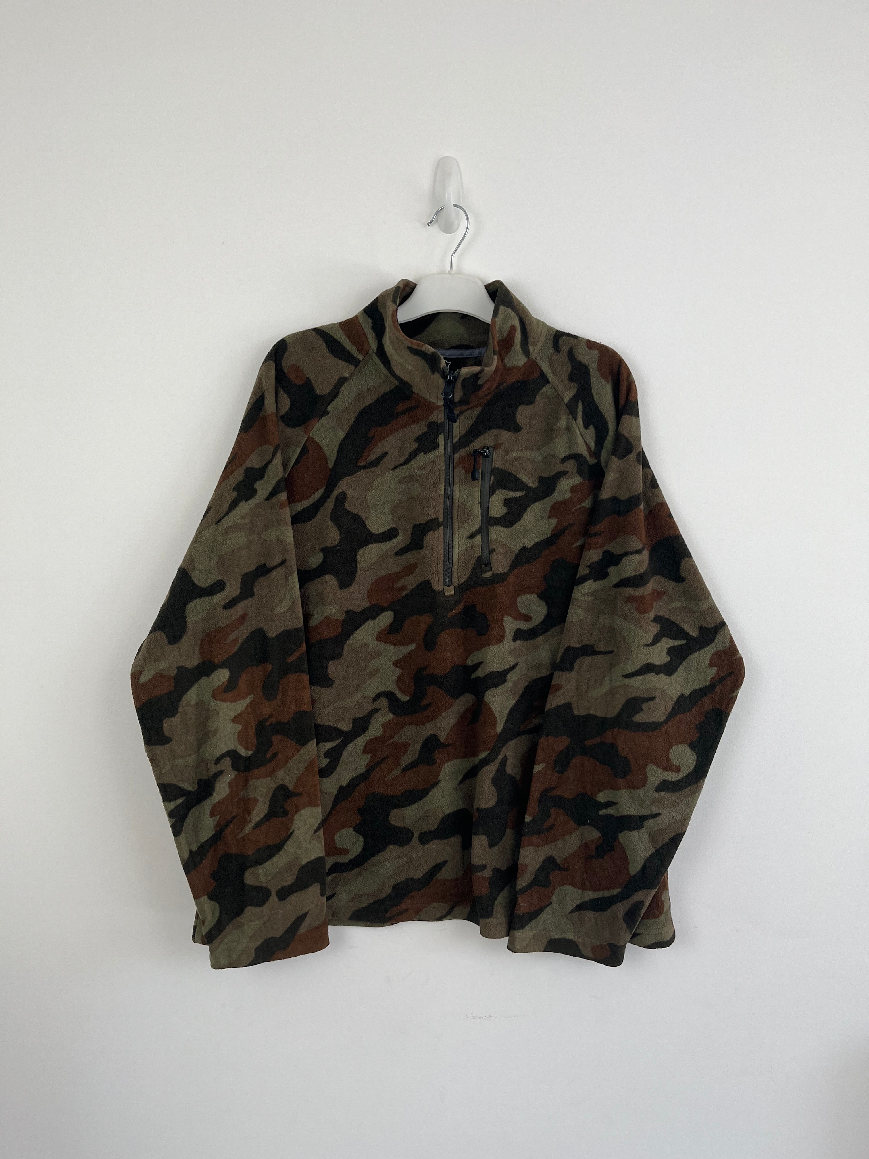 Vintage festival camo fleece green 
