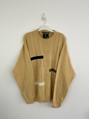 Vintage yellow 80’s knit 