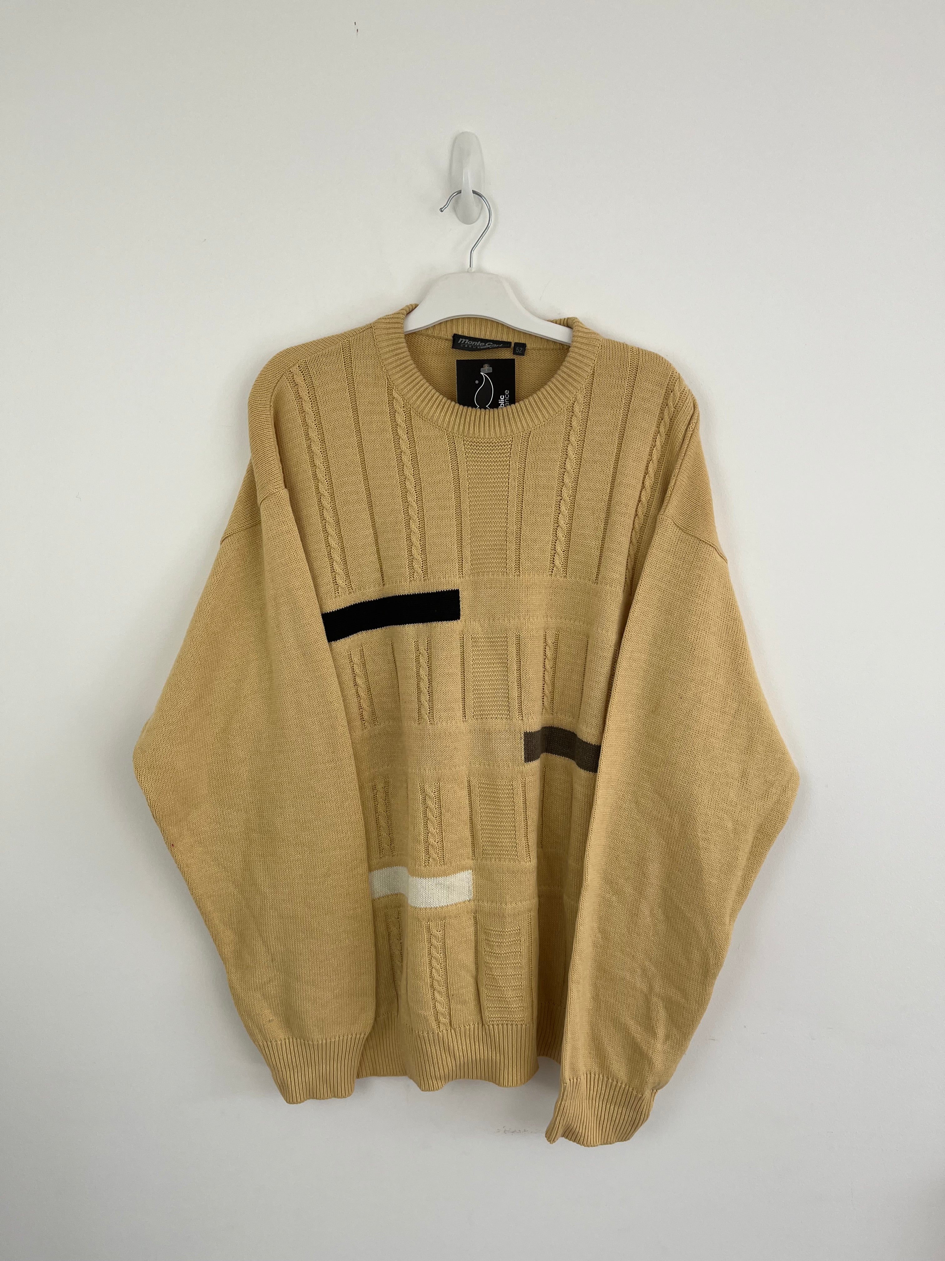 Vintage yellow 80’s knit 