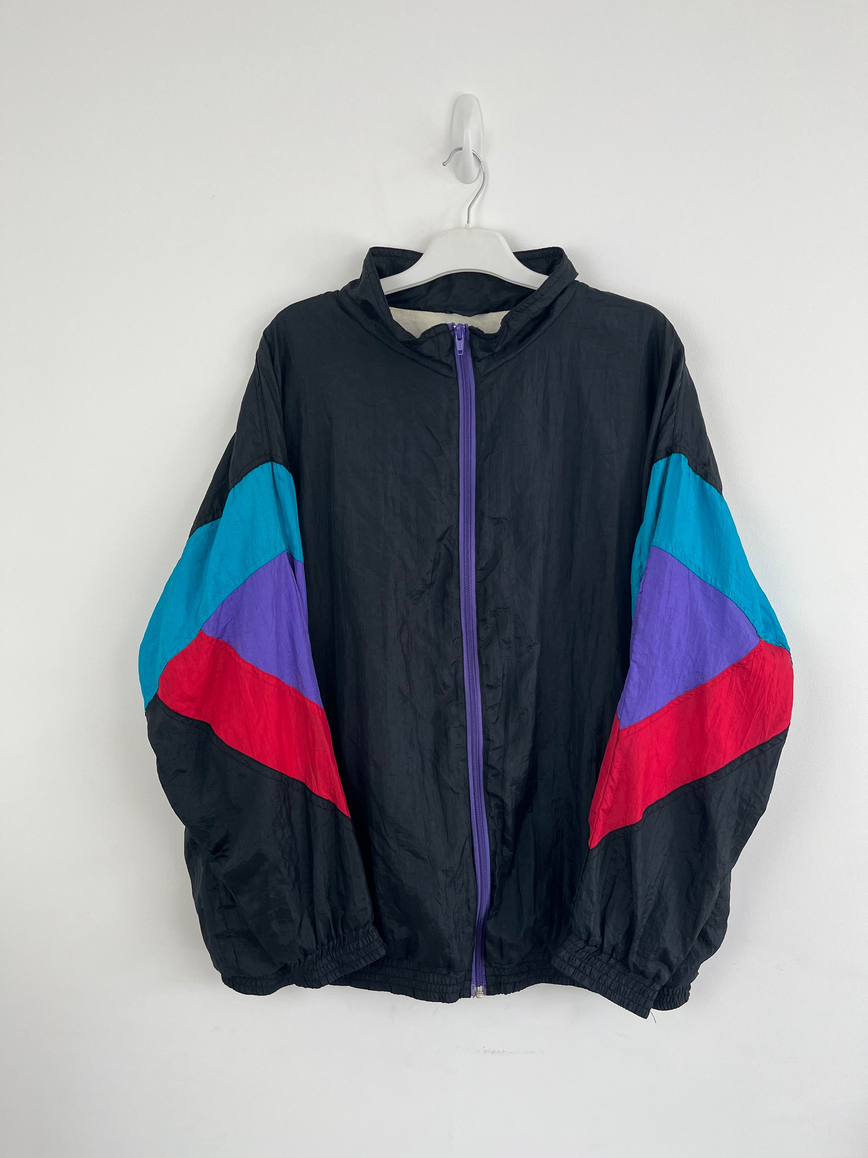Vintage black shell jacket 