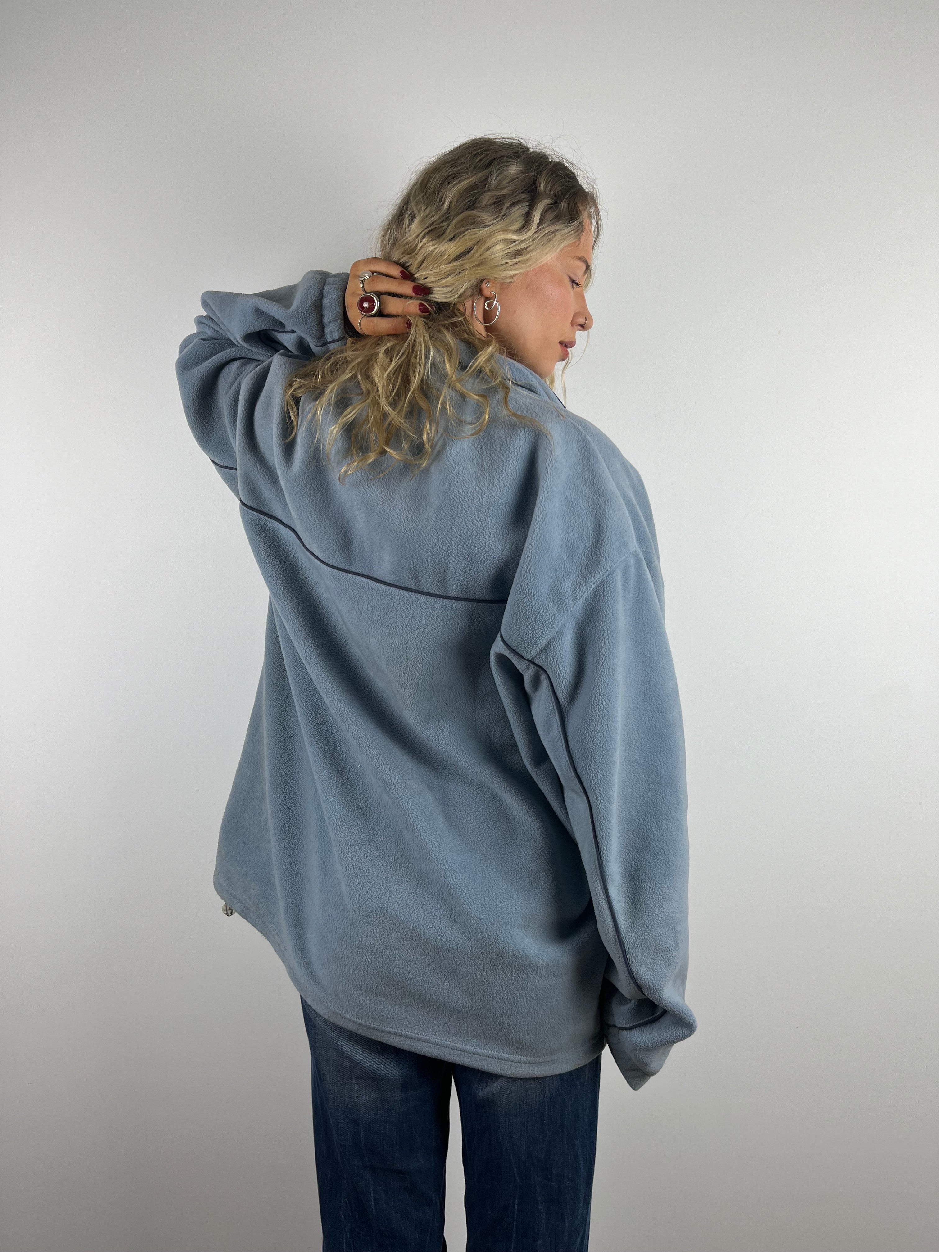 Vintage Baby Blue NAPAPIJRI Fleece (L)
