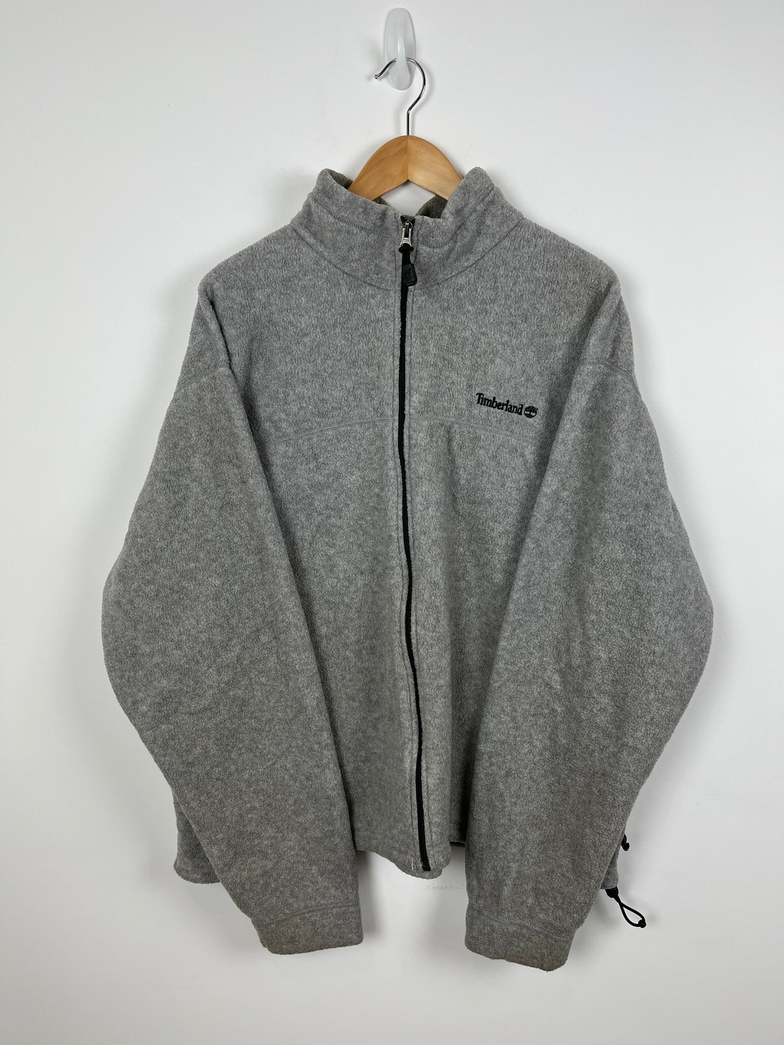 Vintage timberland grey fleece 