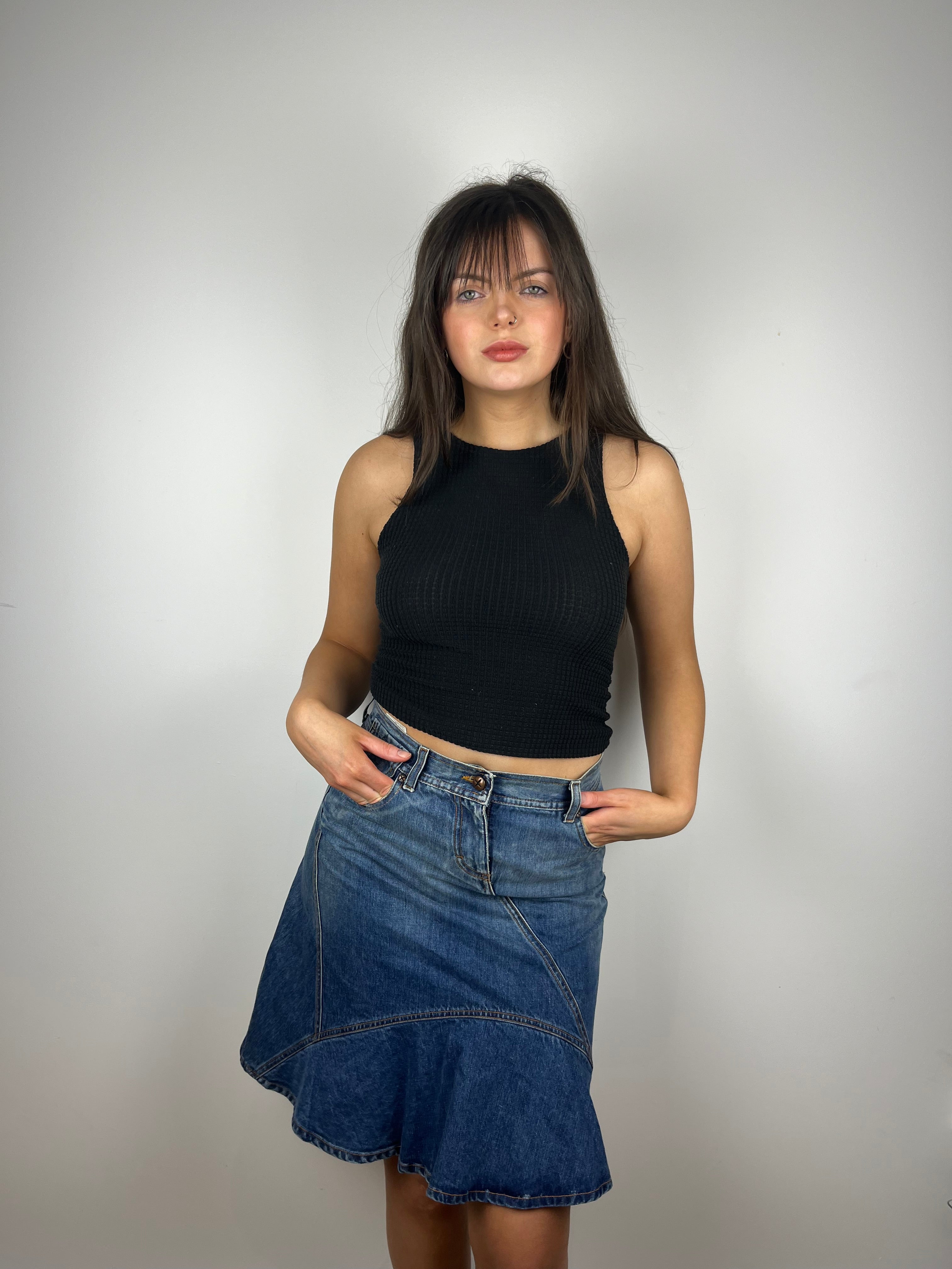 Vintage Y2K Denim Skirt – Public Romance