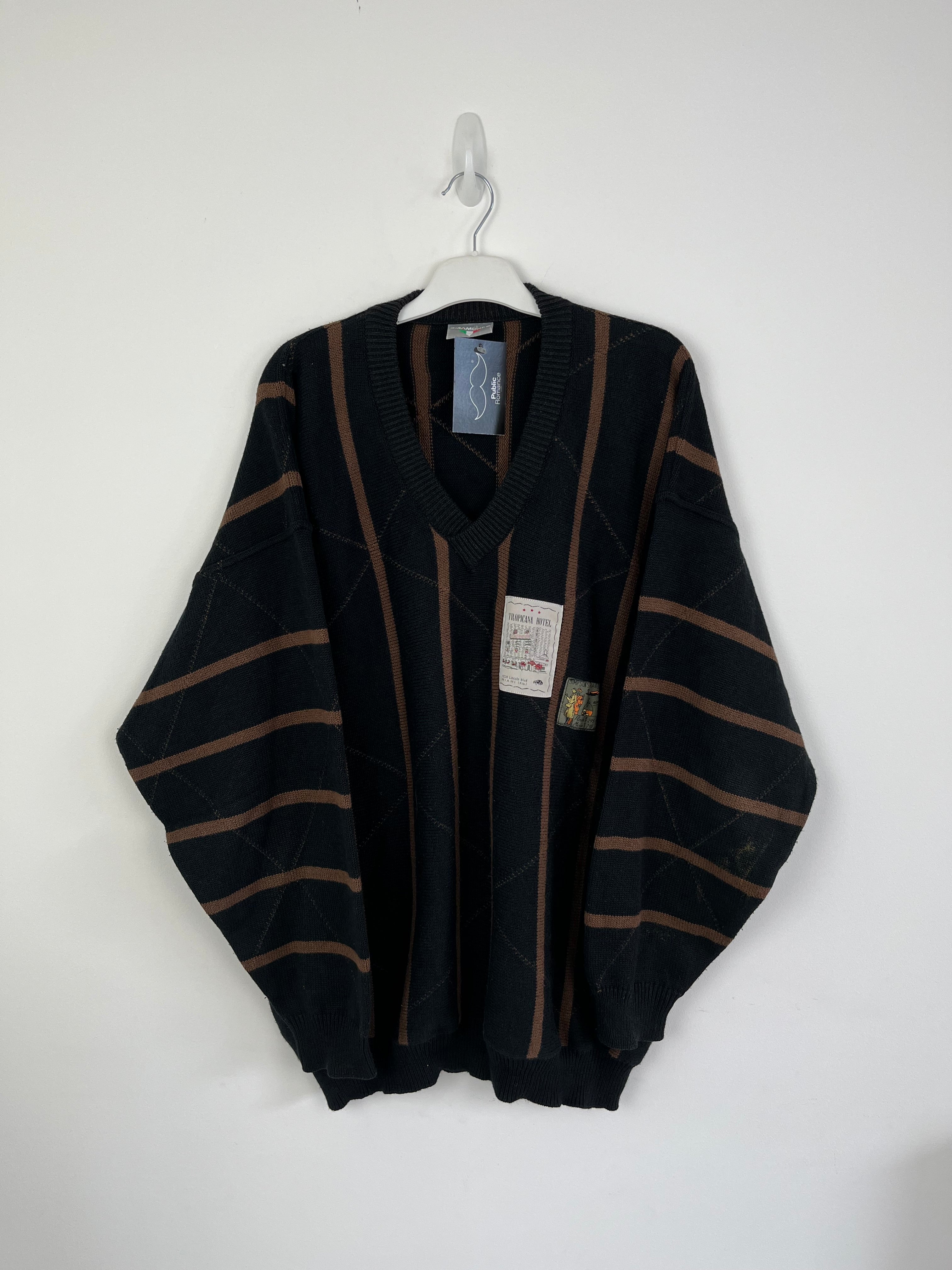 Vintage Giramondo patchwork knit 