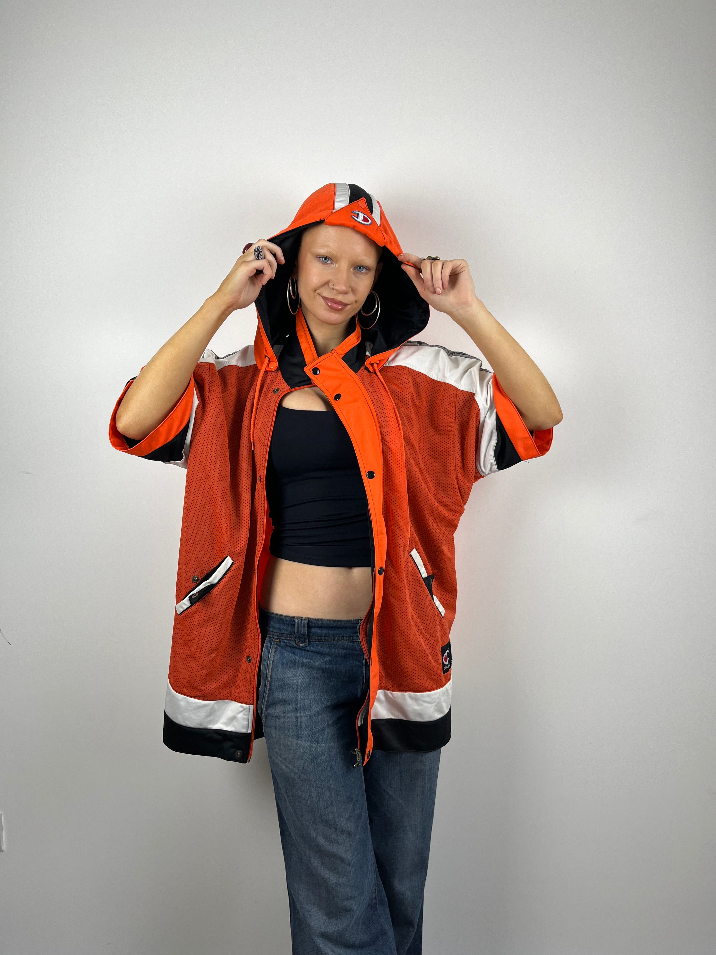 Vintage champion short sleeve jacket 