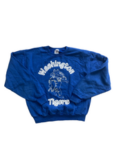 vintage blue washington tigers sweatshirt