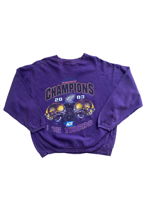 vintage purple football USA sweatshirt 
