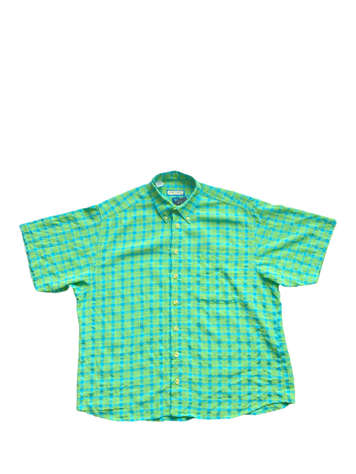 Vintage Checkered Men’s Shirt (XL)