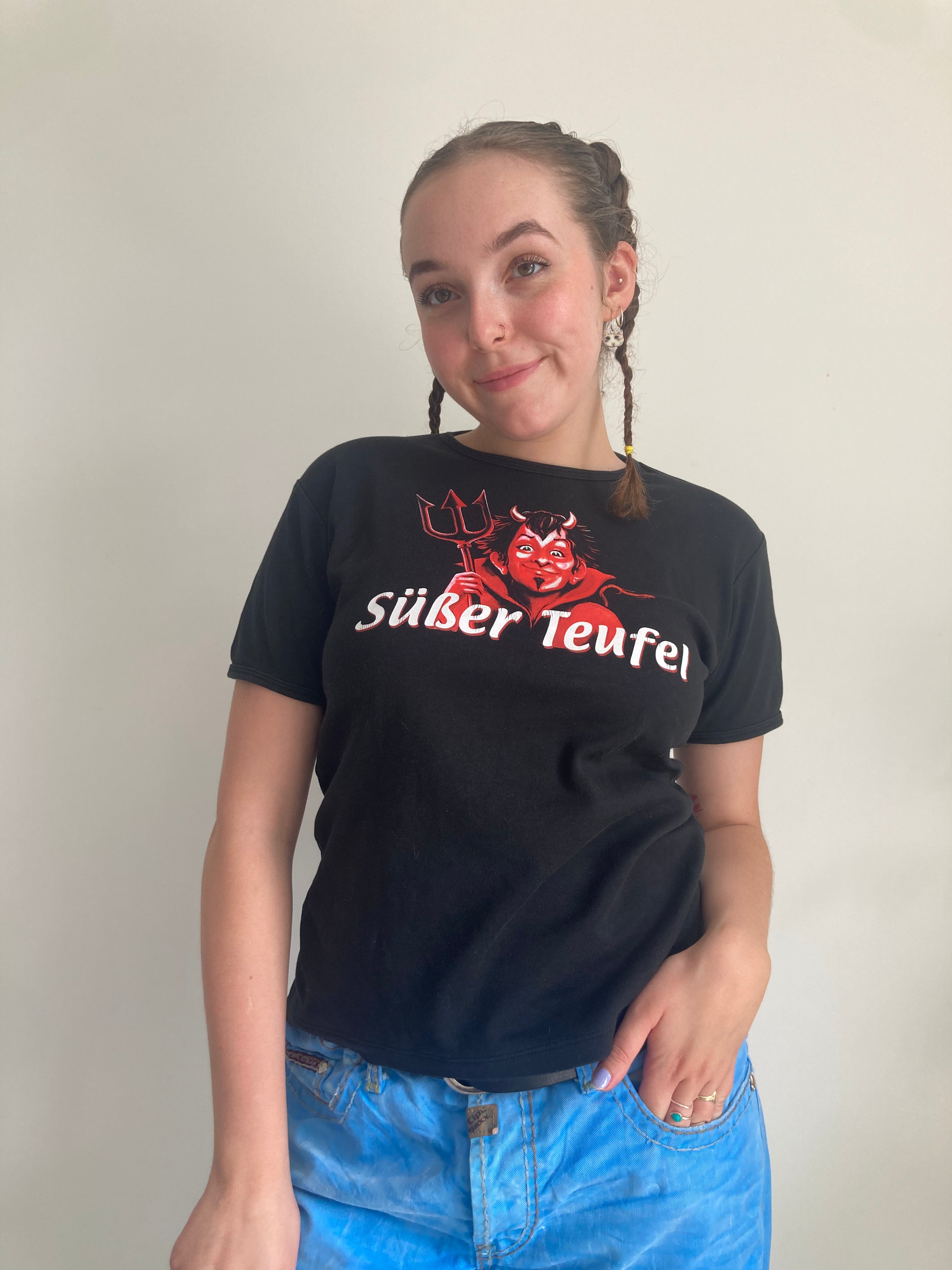 Vintage Devil T-Shirt (M)