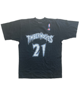 vintage champion timberwolves basball tshirt