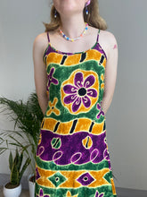 vintage patterned dress