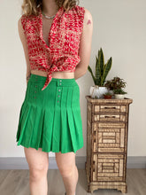 Green Tennis Skirt