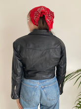 Black Leather Biker Jacket