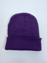 Dark Purple Beanie Hat