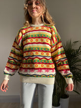 Vintage Colourful Knit (M)