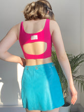 hot pink bralet 