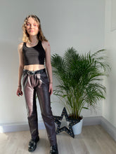 Brown Leather Pants