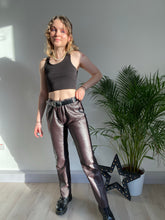 Brown Leather Pants (M)