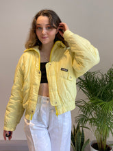 yellow ski jacket 