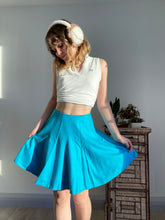 blue skirt vintage womans size medium