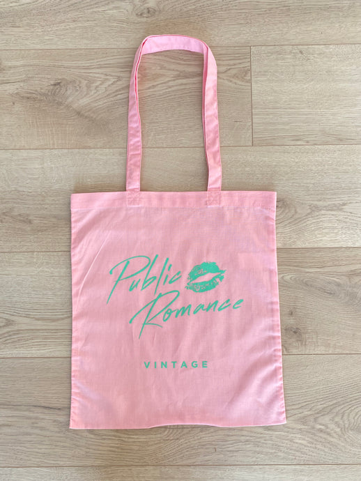 ( Pink) Public Romance Tote Bag