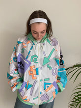 pastel print ehlo vintage sports jacket 