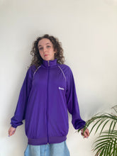 vintage purple reebok sports jacket