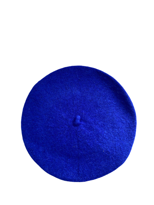 dark blue beret