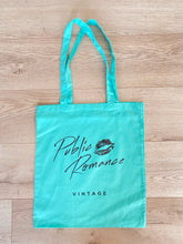 Blue Public Romance Tote Bag