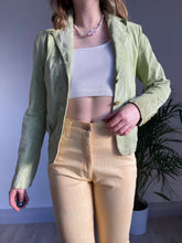 Vintage Green Suede Jacket