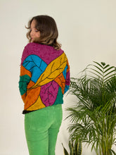 Multicoloured Leaf Sweater