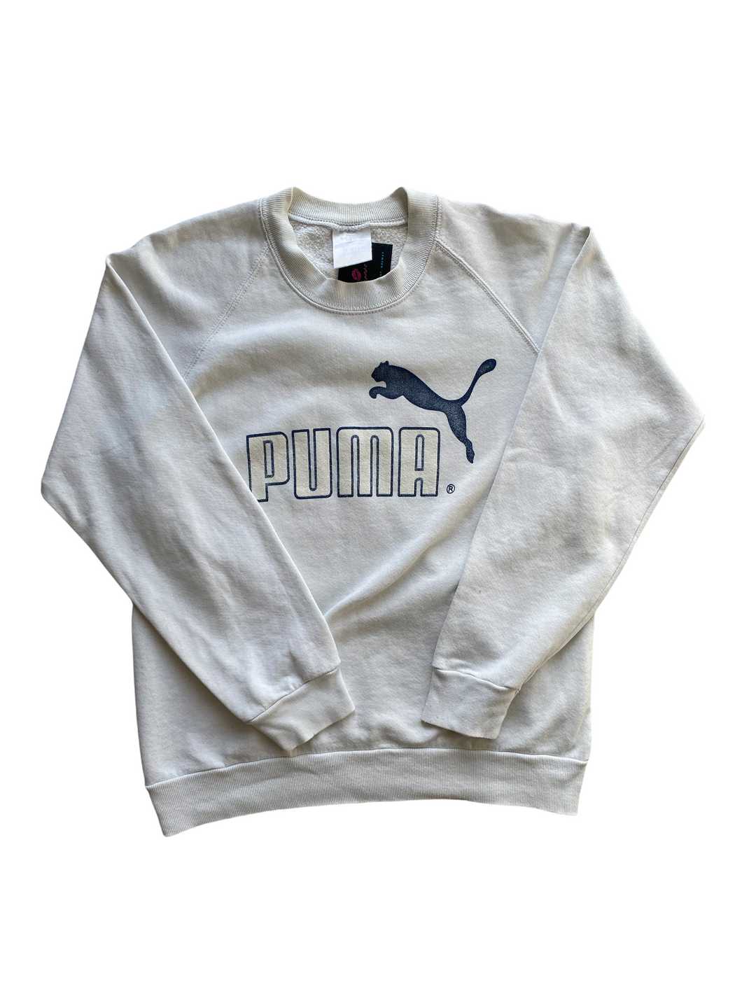 Grey puma sweatshirt on sale