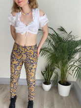 Vintage Patterned Trousers (S)