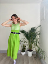 Vintage Green Maxi Dress