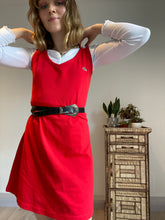 Vintage Lacoste Red Slip Dress
