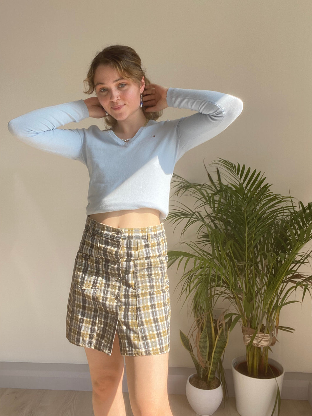 Vintage Patterned Skirt