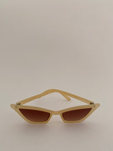 Cream Cat Eye Sunglasses