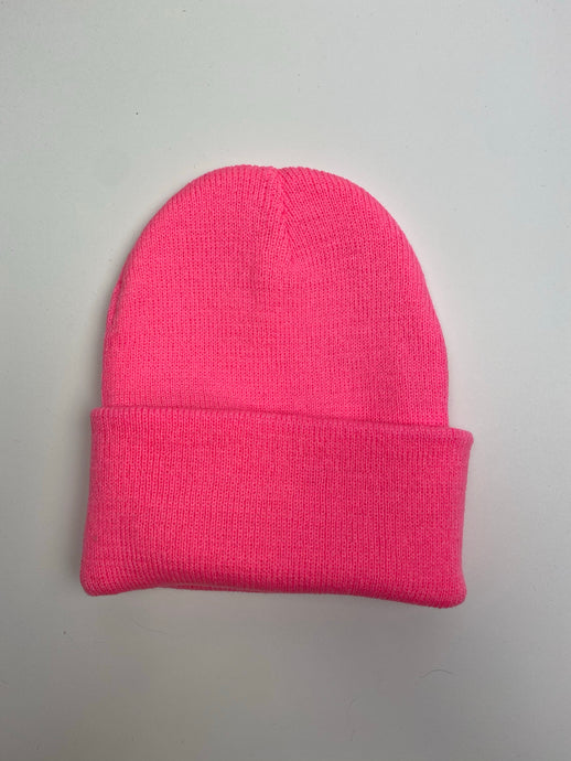 Light Pink Beanie Hat
