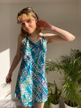 Silk Patterned Slip Dress