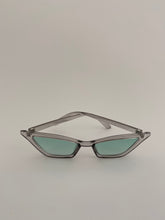 Green Lens Cat Eye Sunglasses