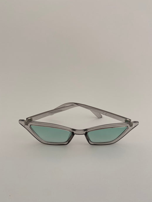 Green Cat Eye Sunglasses