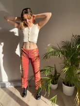 Vintage Zebra Patterned Trousers