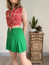 Green Tennis Skirt