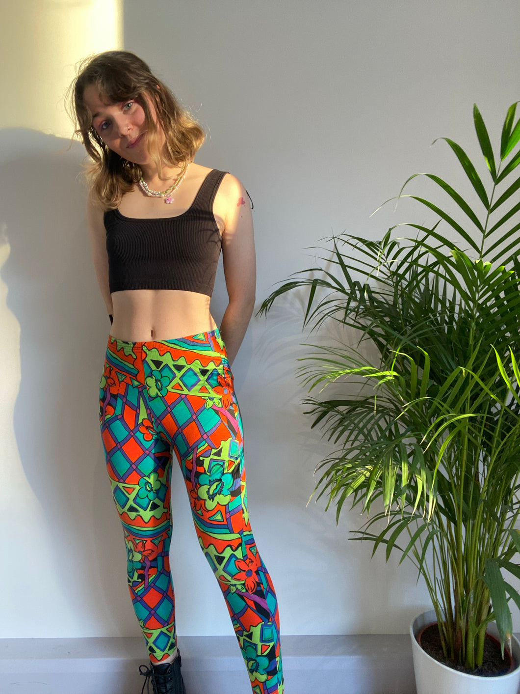 Vintage Funky Leggings – Public Romance