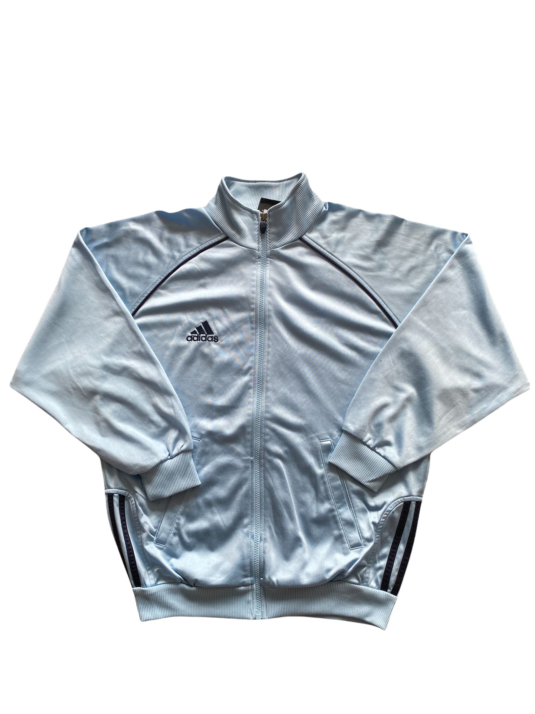 blue adidas sports jacket 
