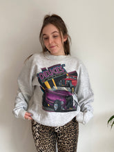 grey vintage sweatshirt car design 