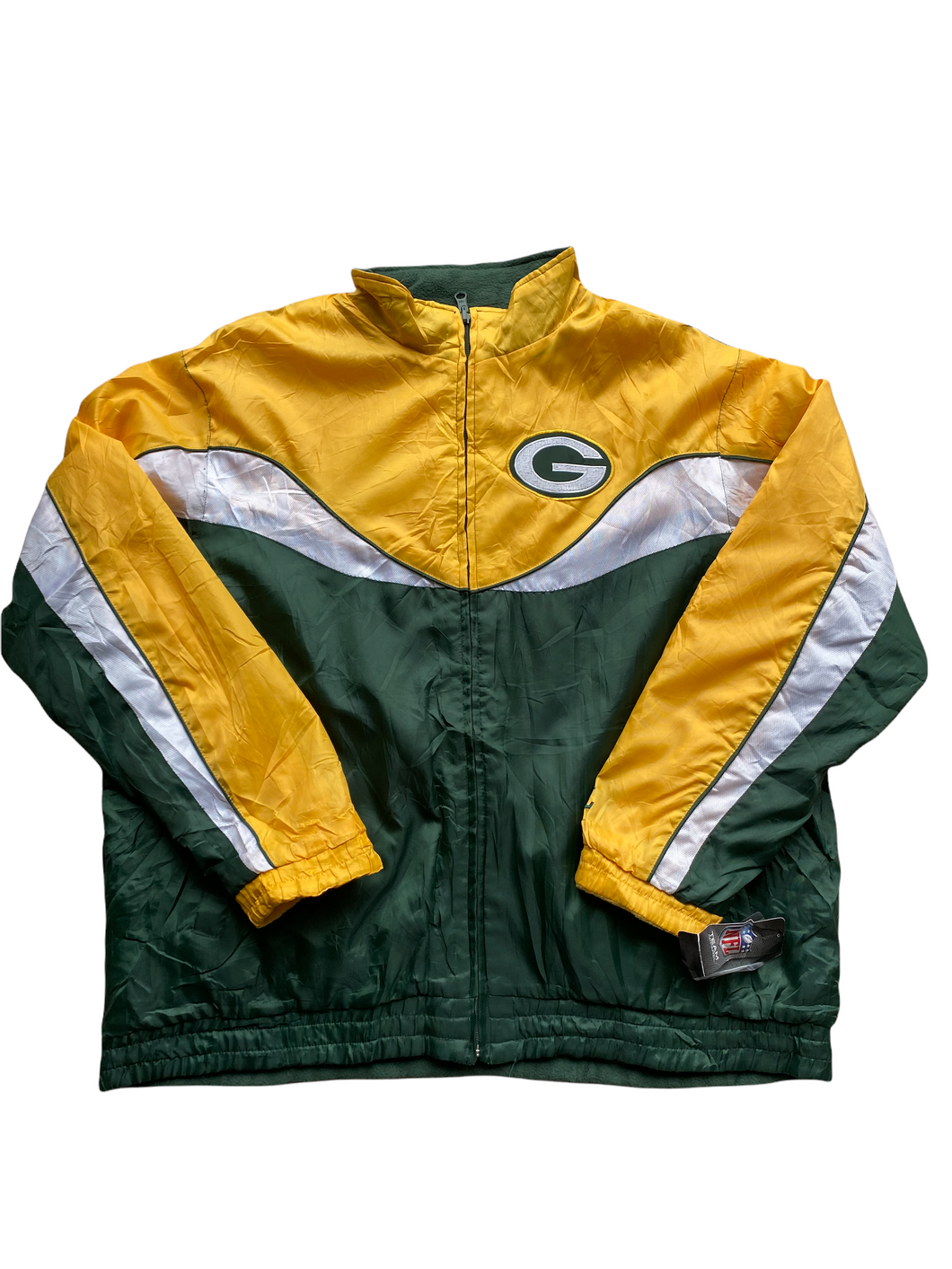 Vintage NFL Sports Jacket L Public Romance