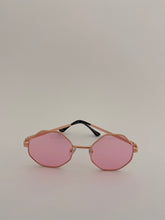 Pink Hexagonal Sunglasses