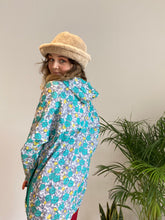 Vintage Floral Rain Jacket (L)